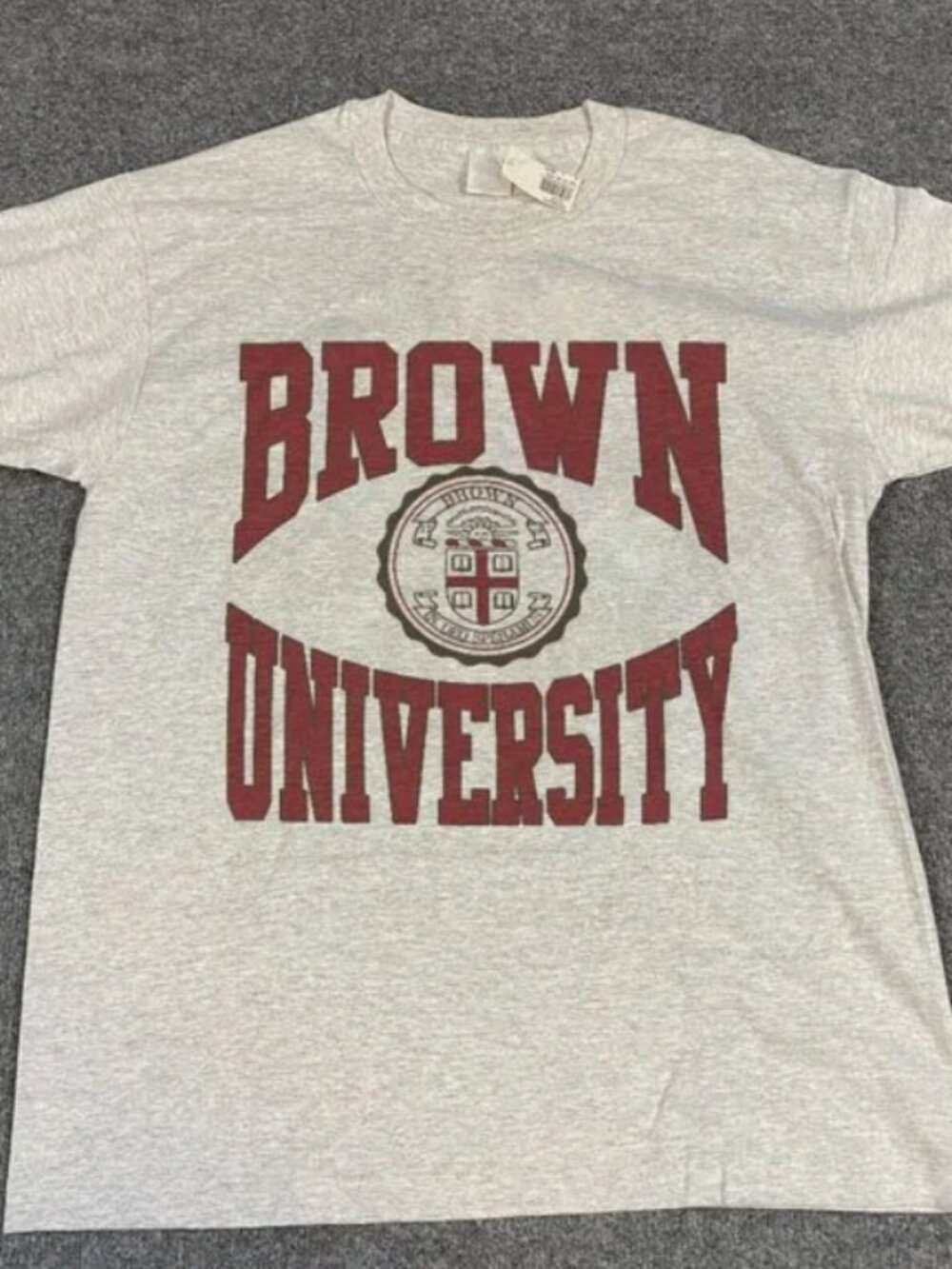 Vintage Style 90s Brown University Shirt, BU Brown University College Shirt tee
